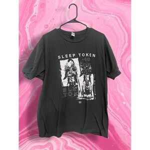 Sleep Token Graphic Band T-Shirt Black Size XL